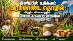 இனிப்பில் உதிக்கும் பிரம்மாண்ட தொழில்: இந்திய விவசாயத்தின் கம்பீரமான கரும்பு சாம்ராஜ்யம்!