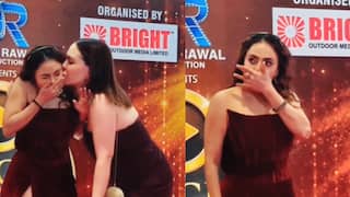 Nikita Rawal's Female Fan Kisses Actress In Viral Video, Leaves Her Shocked: WATCH