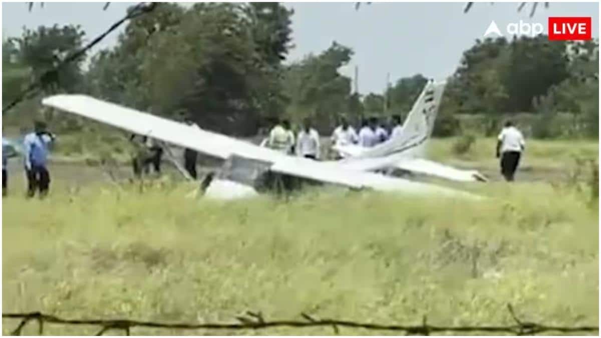 Maharashtra: Trainer Aircraft Skids Off Runway At Baramati Airstrip Months After Ajit Pawar Crash