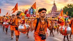Kanwar Yatra 2026: McLaren Model, Ganga Water And Patriotic Designs Take Centre Stage