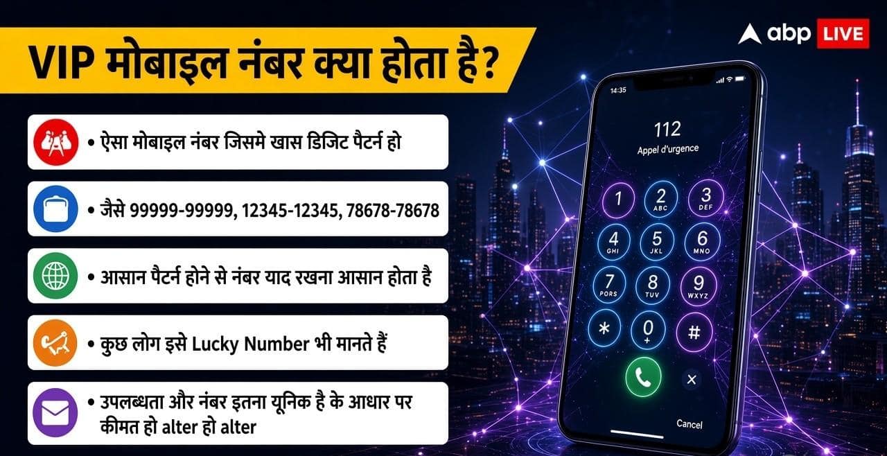 कैसे मिलता है VIP मोबाइल नंबर? जानें क्या होता है प्रोसेस और कीमत