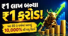 શેરબજારનો કમાલ: 1 લાખનું રોકાણ કરનારા બન્યા કરોડપતિ, આપ્યું 10,000% નું બમ્પર રિટર્ન