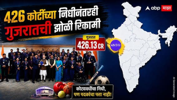 426 कोटींच्या निधीनंतरही गुजरातच्या पदकांची झोळी रिकामी; कमी पैशांत हरियाणा-महाराष्ट्र-मणिपूरचा डंका, चकीत करणारी आकडेवारी