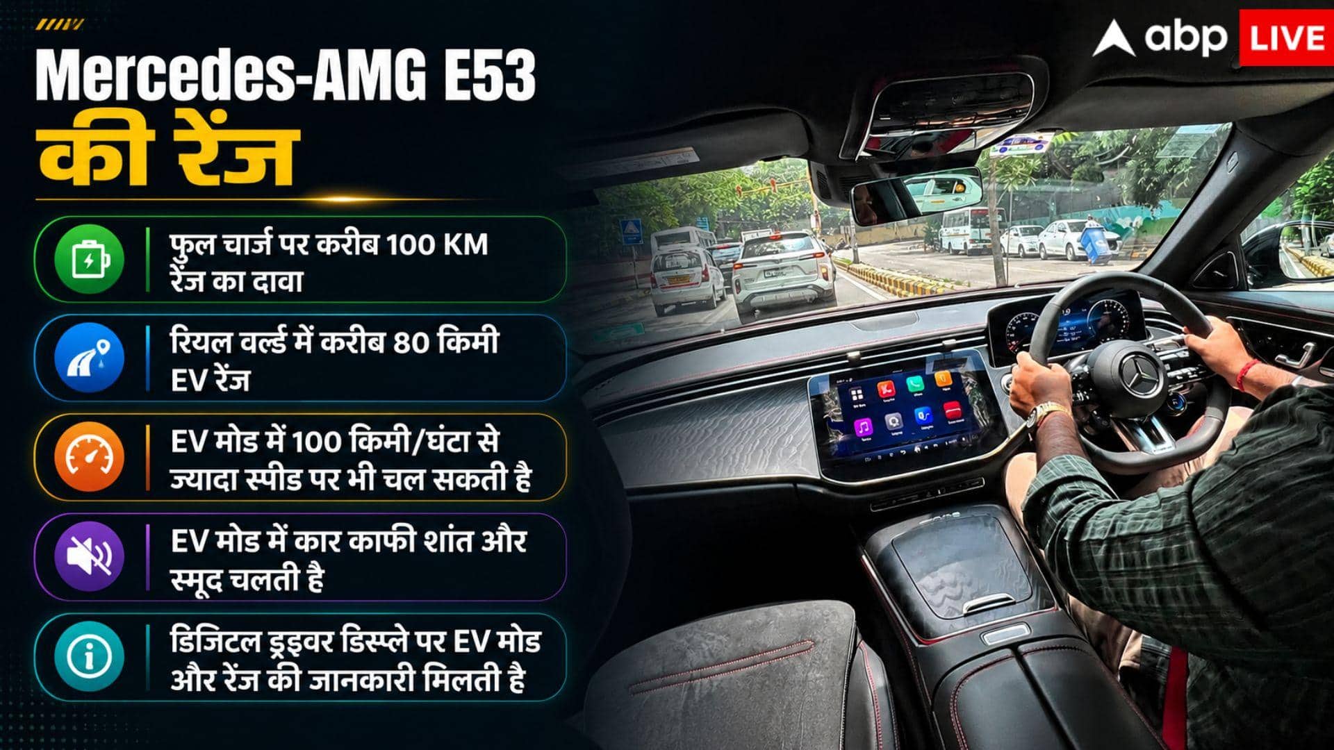 कैसे काम करती है प्लग-इन हाइब्रिड कार? पढ़ें Mercedes-AMG E53 का रिव्यू
