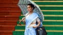 Kangana Ranaut: कंगना रनौतचा संसदेत महागडा लूक चर्चेत; साडी साधी पण लक्झरी बॅग,घड्याळ अन् छत्रीची किंमत ऐकून व्हाल थक्क!