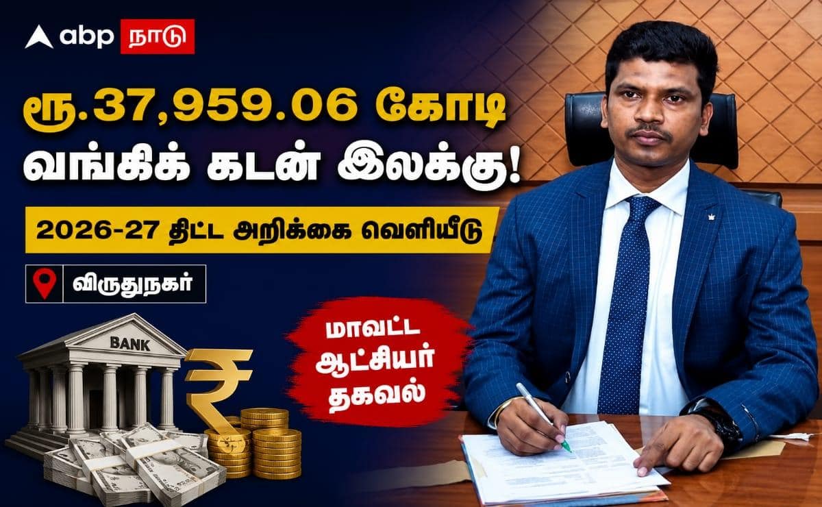 விருதுநகர் 2026-27: ரூ.37,959 கோடி கடன் திட்டம் - மாவட்ட ஆட்சியர் வெளியீடு!