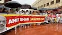 Oppn MPs Continue Parliament Protest Over Ram Temple 'Chanda Chori', Demand Amit Shah's Reply