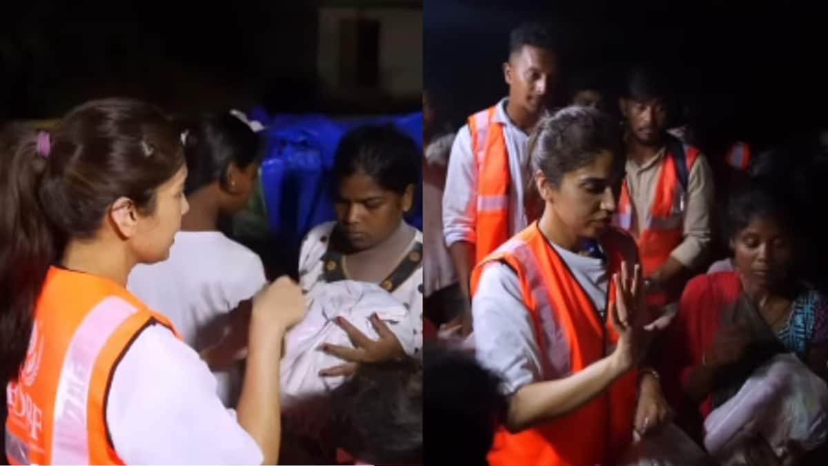 Bhumi Pednekar Joins Assam Flood Relief, Distributes Solar Lights To Families
