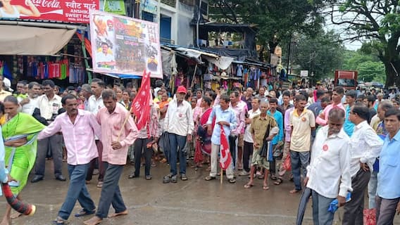 Kisan Sabha Protest : नियमित कर्जदार, पीक विमा अन् जमिनींच्या प्रश्नावर किसान सभेचा एल्गार; राज्यभरात तीव्र 'जेल भरो' आंदोलन