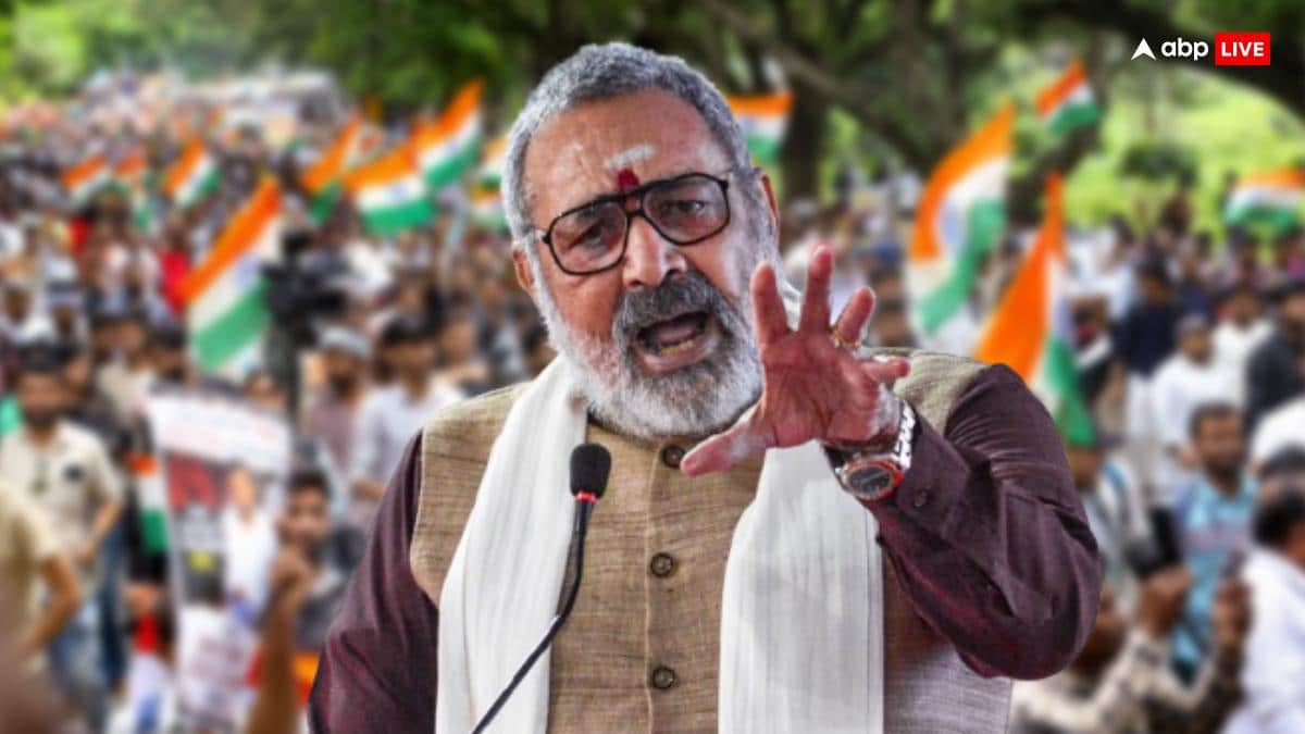 झारखंड: विधानसभा घेराव के बीच गिरिराज सिंह की दो टूक, 'तिलचट्टा गैंग…'