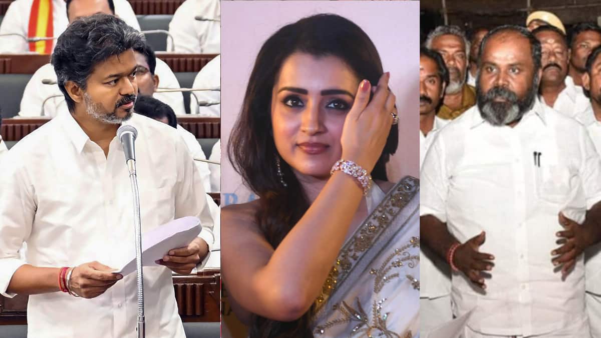 'तृषा को डिप्टी CM...', AIADMK विधायक ने CM विजय पर कसा तंज