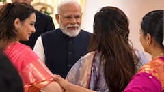 सुप्रिया सुले की बेटी-दामाद से पीएम मोदी ने की गपशप, रिसेप्शन की फोटोज वायरल