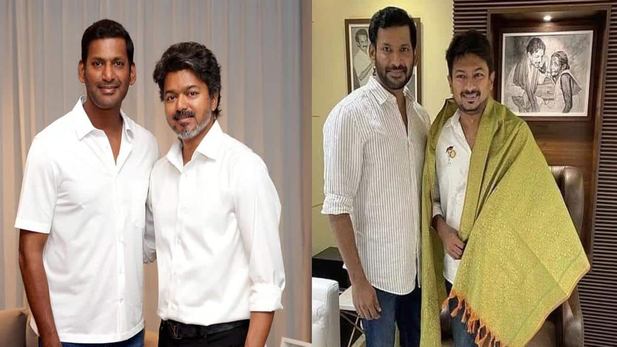 Vishal: "உதயநிதி பேசுனாருனு உள்ளே வச்சாங்க.. வெளிய நிறைய பேரு அப்படி இருக்காங்க.." நடிகர் விஷால் பேச்சு