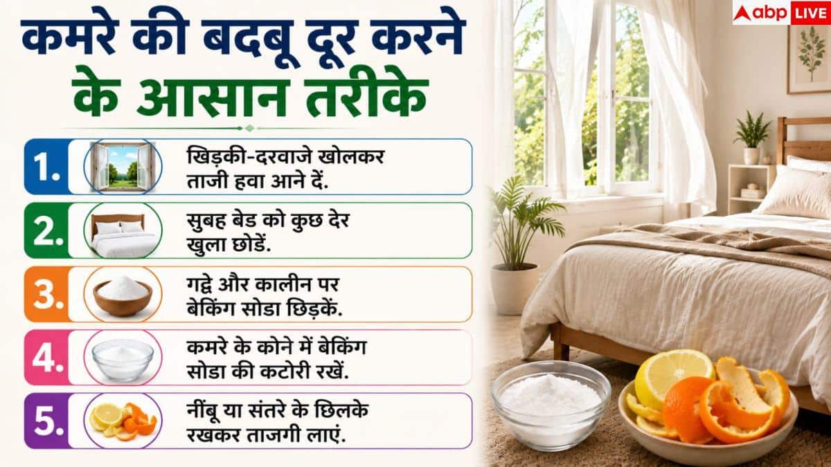 Room Freshness Tips: कमरे को दिनभर फ्रेश और सुगंधित कैसे रखें? जानें आसान घरेलू उपाय