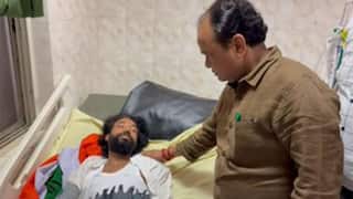 Jharkhand Health Minister Dr Irfan Ansari Meets Student Protesters Hospitalised In Ranchi