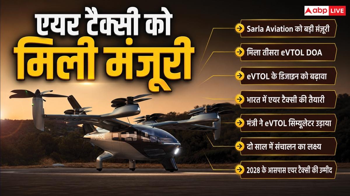 अब कैब के किराए में आसमान से सफर करेंगे आप! आ रही Air Taxi