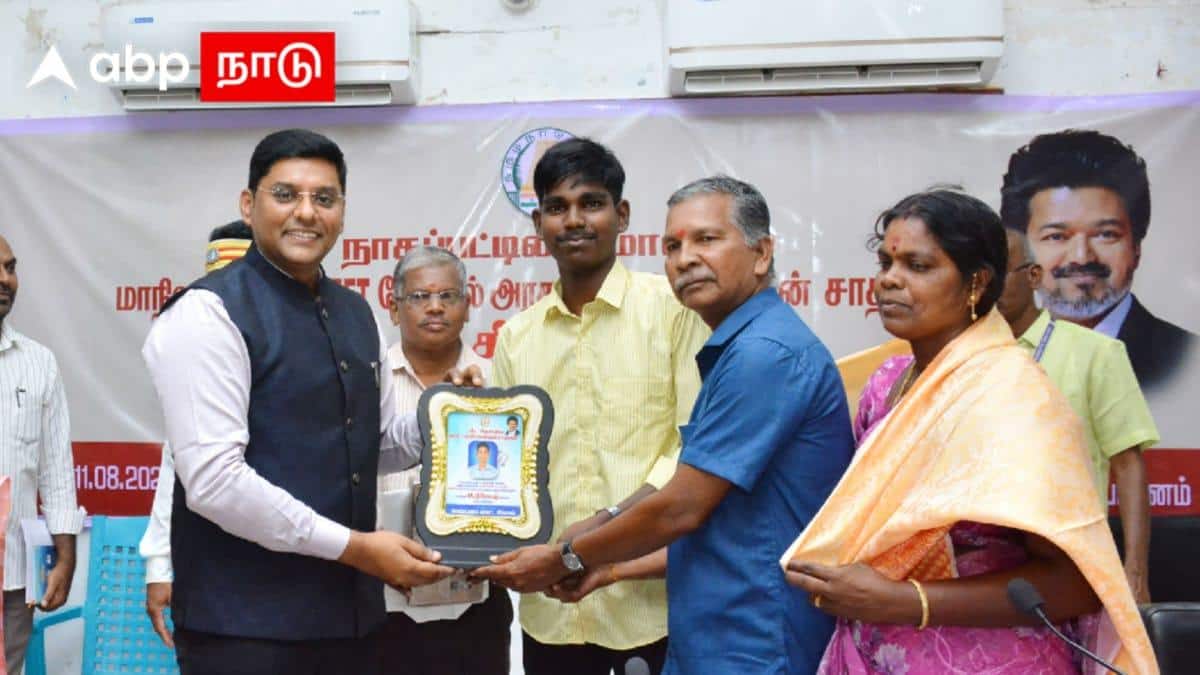 ஏழை விவசாயியின் மகன் நீட் தேர்வில் தமிழ்நாடு அளவில் முதலிடம்! அரசு பள்ளியின் மாபெரும் சாதனை..!
