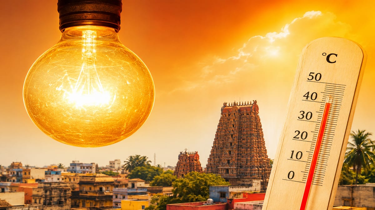 தஞ்சையில் சூரியனுக்கு இன்று ‘ஹீட்’ ஏறிடுச்சு! 38 டிகிரி வெப்பம்... ஏசி காற்று கூட செம சூடு