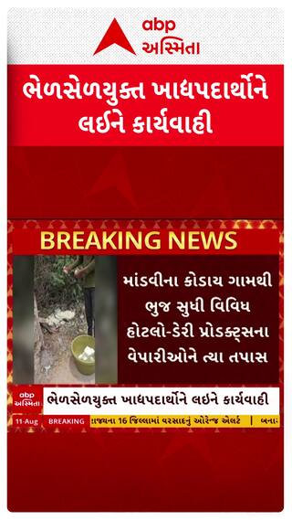 Kutch news: કચ્છના માંડવી અને ભુજમાં ફૂડ એન્ડ સેફ્ટી વિભાગનું ચેકિંગ