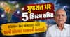 ગુજરાત પર 5 સિસ્ટમ સક્રિય: હવામાન અને અંબાલાલ પટેલે આપી ધોધમાર વરસાદની ચેતવણી