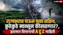 राज्यभरात पाऊस पुन्हा सक्रिय, कुठेकुठे मान्सून कोसळणार?, हवामान विभागाची A टू Z माहिती