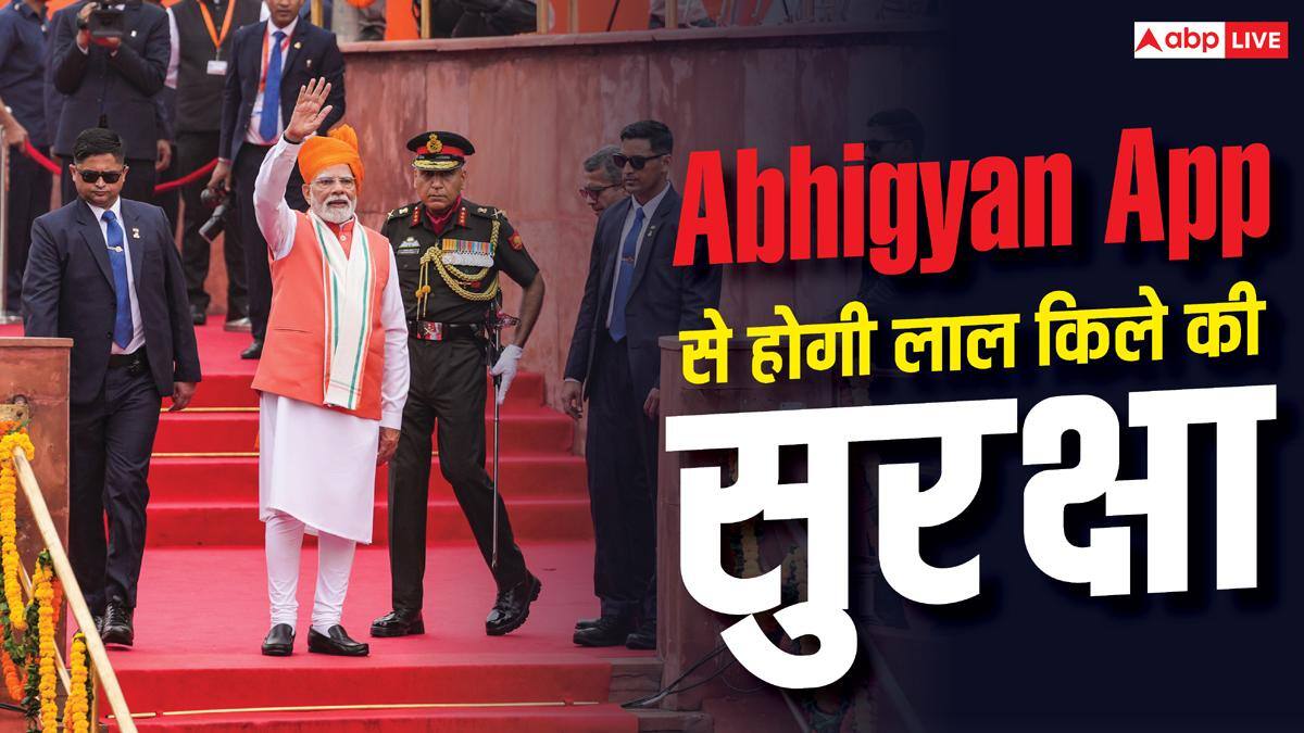 कैसे काम करता है Abhigyan App, 15 अगस्त पर कैसे करेगा लाल किले की सुरक्षा?