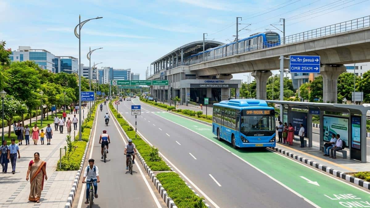Chennai OMR Makeover: லண்டன், சிங்கப்பூர் ரேஞ்சுக்கு மாறப்போகும் சென்னையின் OMR சாலை! மெட்ரோ, பேருந்து, சைக்கிள் டிராக், மாஸ்டர் பிளான்!