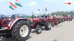 किसानों ने दिया देशभक्ति का संदेश, भारत-पाक सीमा से सटे इलाकों में निकाली तिरंगा रैली