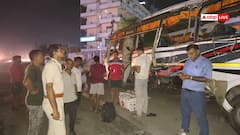 औरंगाबाद में दर्दनाक हादसा, ट्रक की टक्कर से टूर एंड ट्रेवल्स की बस पलटी, 15 घायल