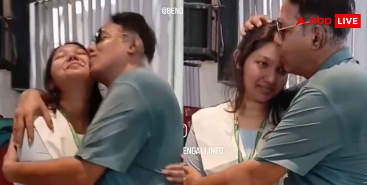 Father Daughter Viral Video:  SSC एग्जाम में बेटी ने स्कोर किया Golden GPA-5, ऐसे चौड़ा हो गया बाप का सीना