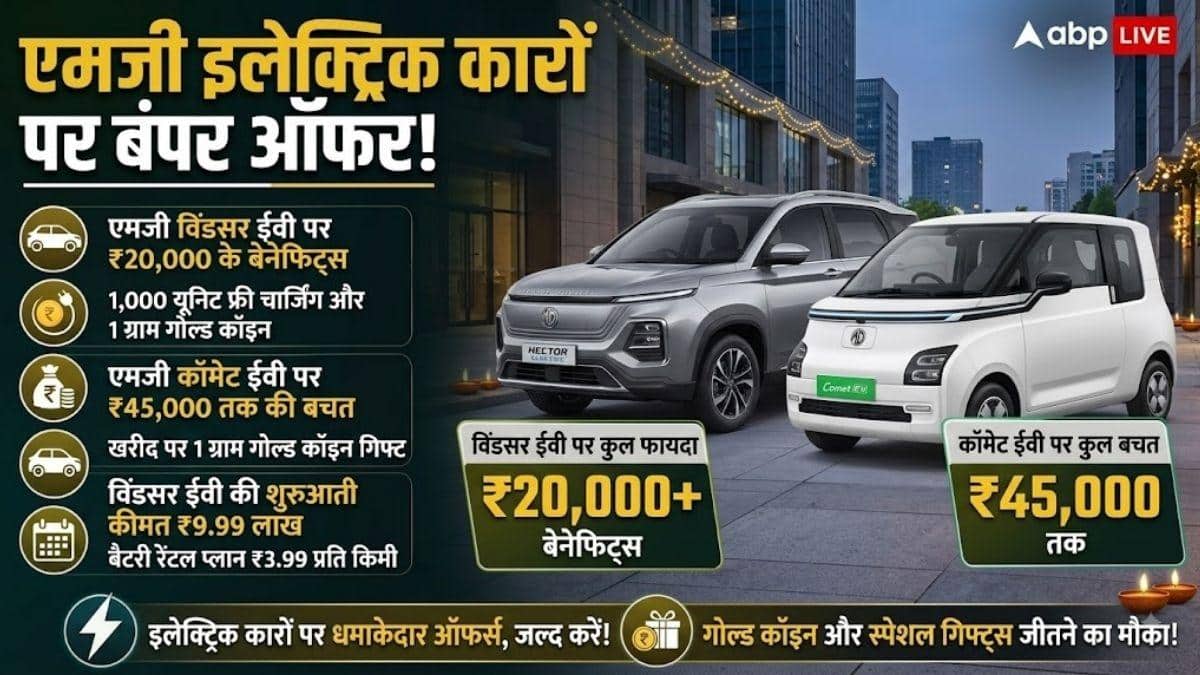 MG की कारों पर बंपर ऑफर, जानें किस मॉडल पर कितना फायदा?