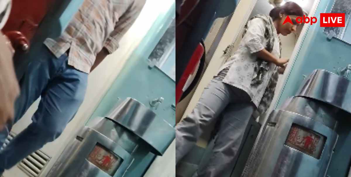 Train Toilet Viral Video : ट्रेन के टॉयलेट में रासलीला, वायरल वीडियो देख उड़ जाएंगे होश