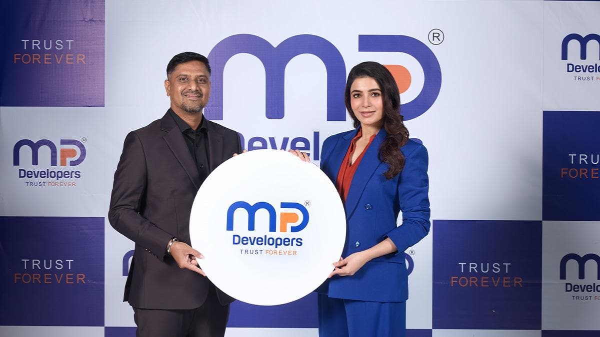 MP DEVELOPERS நிறுவனத்தின் பிராண்ட் தூதரான நடிகை சமந்தா - பல்லாவரத்தின் இரு வெற்றி சின்னங்கள்