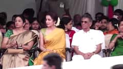 Trisha Vijay : సీఎం విజయ్‌కు త్రిష సెల్యూట్ - ఇండిపెండెన్స్ డే వేడుకల్లో స్పెషల్ అట్రాక్షన్