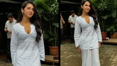ABP LIVE Celeb Spotted | Neha Sharma, Roshni Walia, Anupriya Goenka, Nidhi Bhanushali, And Ruhanika Dhawan Snapped Looking Chic Across Mumbai