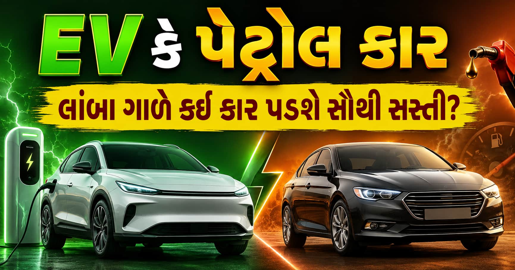 EV કે પેટ્રોલ કાર: લાંબા ગાળે કઈ કાર પડશે સૌથી સસ્તી?