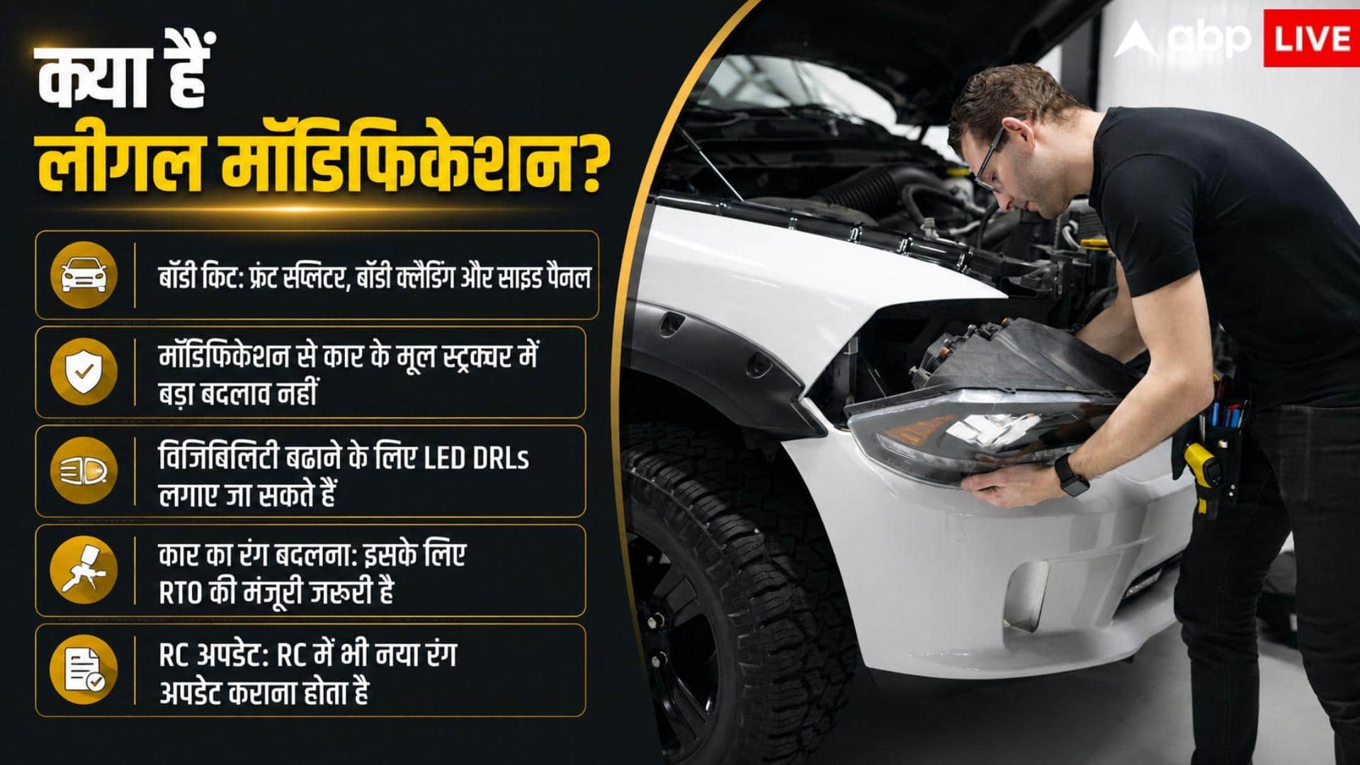 कार खरीदने के बाद बाहर से कराने जा रहे ये मॉडिफिकेशन? पहले जानें नियम
