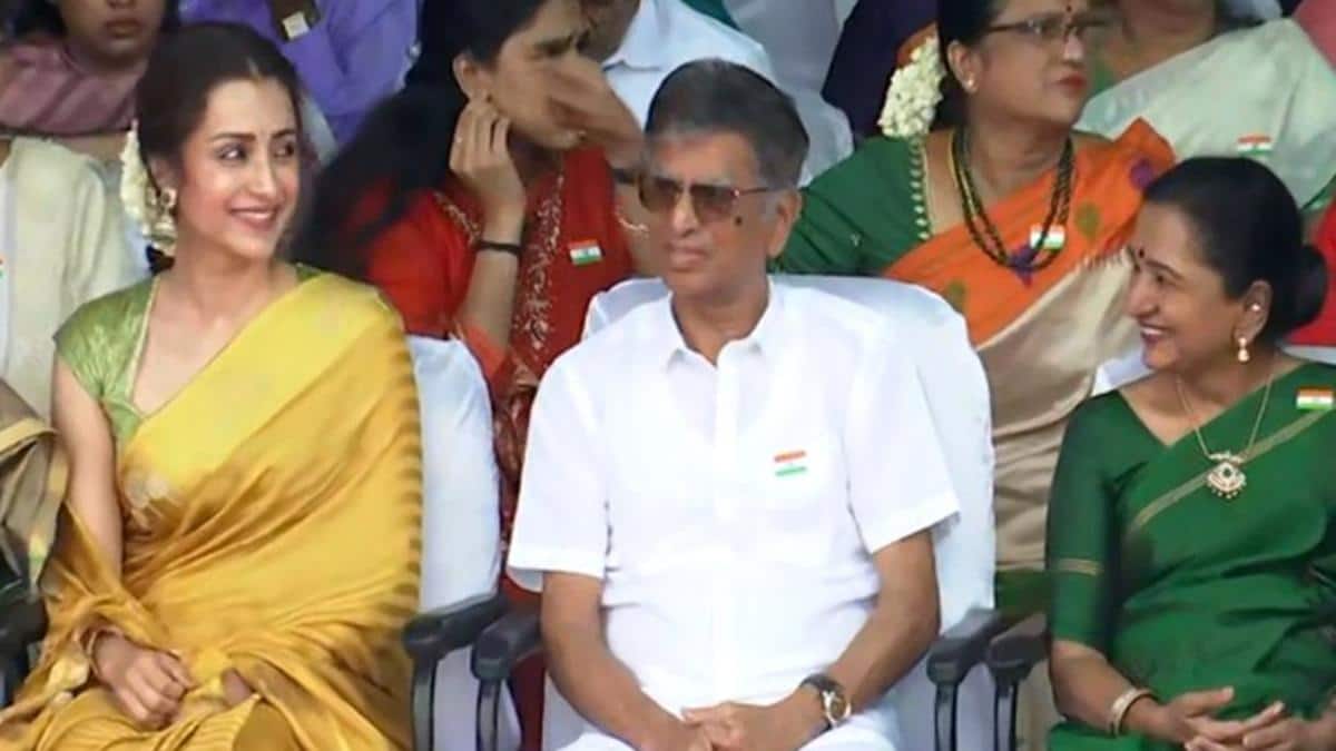 Trisha: கோட்டையில் கொடியேற்றப்போகும் நண்பன் விஜய்.. நேரில் வந்த நடிகை த்ரிஷா!