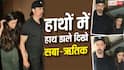 Video: ब्रेकअप की खबरों के बीच सबा संग मूवी डेट पर निकले ऋतिक, हाथों में हाथ डाले दिखे