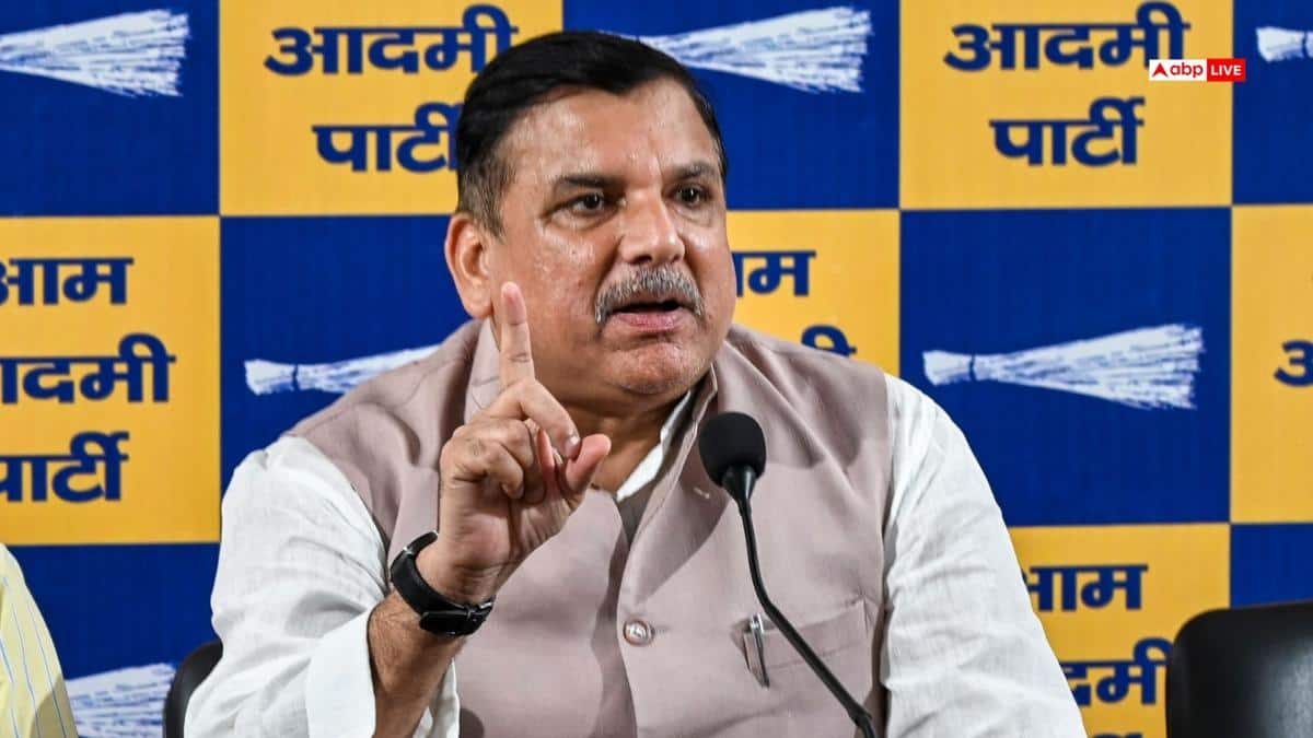 PM मोदी के भाषण पर संजय सिंह का पलटवार, 'जिस देश में 84 करोड़ लोग...'