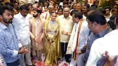 Bandla ganesh Daughter Marriage : ఘనంగా బండ్ల గణేష్ కుమార్తె పెళ్లి - టాలీవుడ్ స్టార్స్ సందడి... తెలుగు రాష్ట్రాల సీఎంలు, రాజకీయ ప్రముఖులు హాజరు