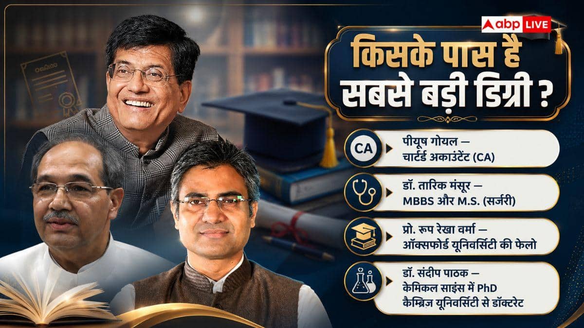 नितिन नवीन की नई टीम में सबसे कम पढ़ा-लिखा कौन, किसके पास सबसे बड़ी डिग्री?