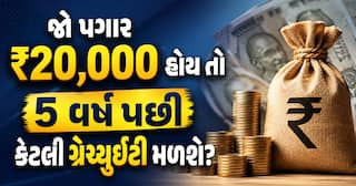 જો પગાર ₹20,000 હોય તો 5 વર્ષ પછી કેટલી ગ્રેચ્યુઇટી મળશે? ફોર્મ્યુલા સમજો
