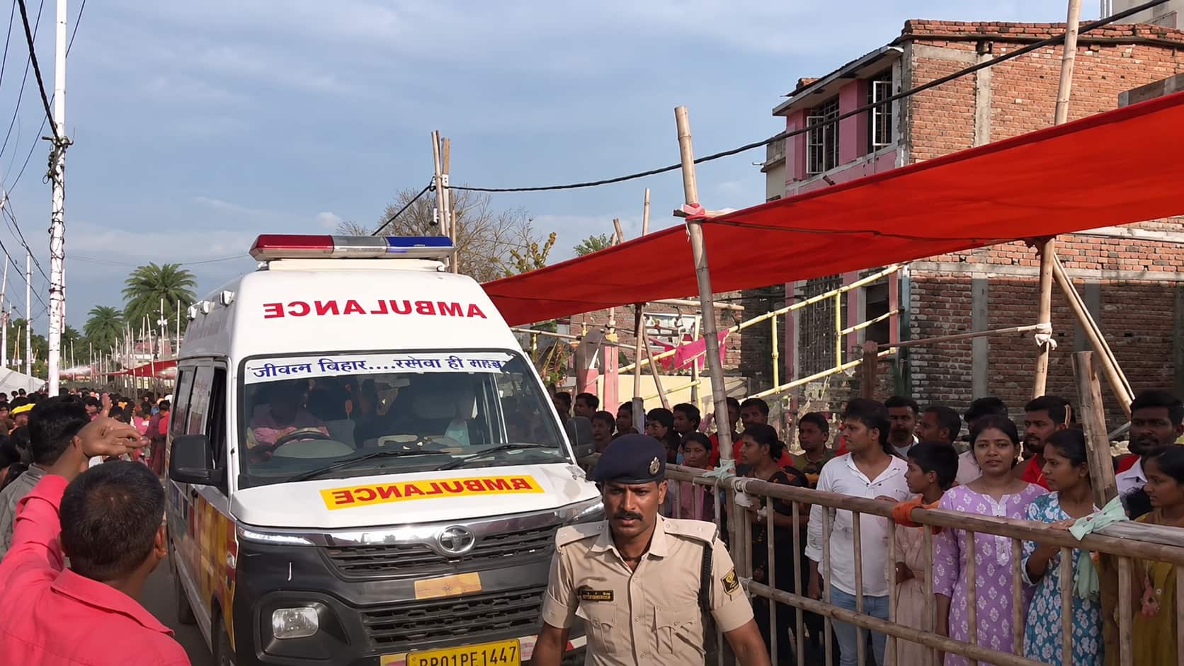 8 Devotees Killed, Several Injured In Stampede Near Ashok Dham In Bihar's Lakhisarai