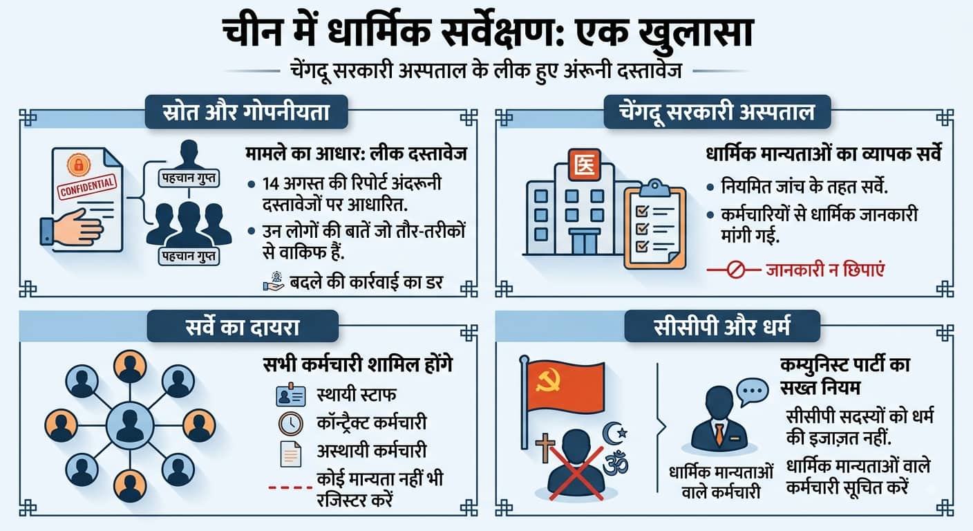 Xप्लेन: चीन में अस्पताल से स्कूल तक आस्था की निगरानी क्यों? धर्म को लेकर जानें कानून