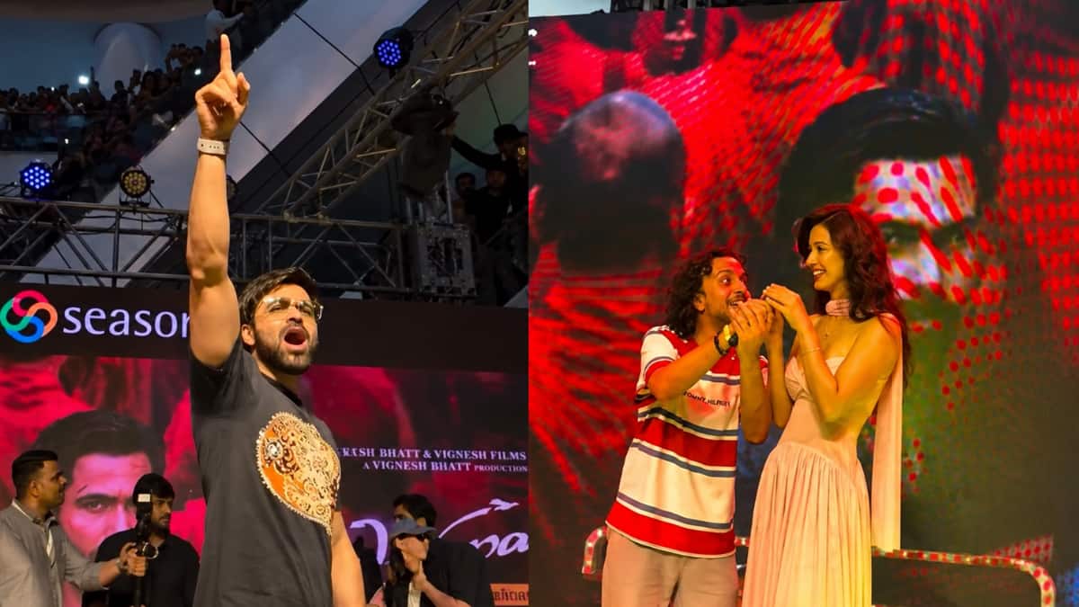 Emraan Hashmi And Disha Patani Draw A Sea Of Crowd At 'Awarapan 2' Event In Pune: WATCH