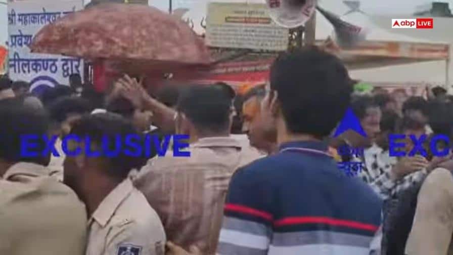 ઉજ્જૈનના મહાકાલ મંદિર પરિસરમાં ભાગદોડ