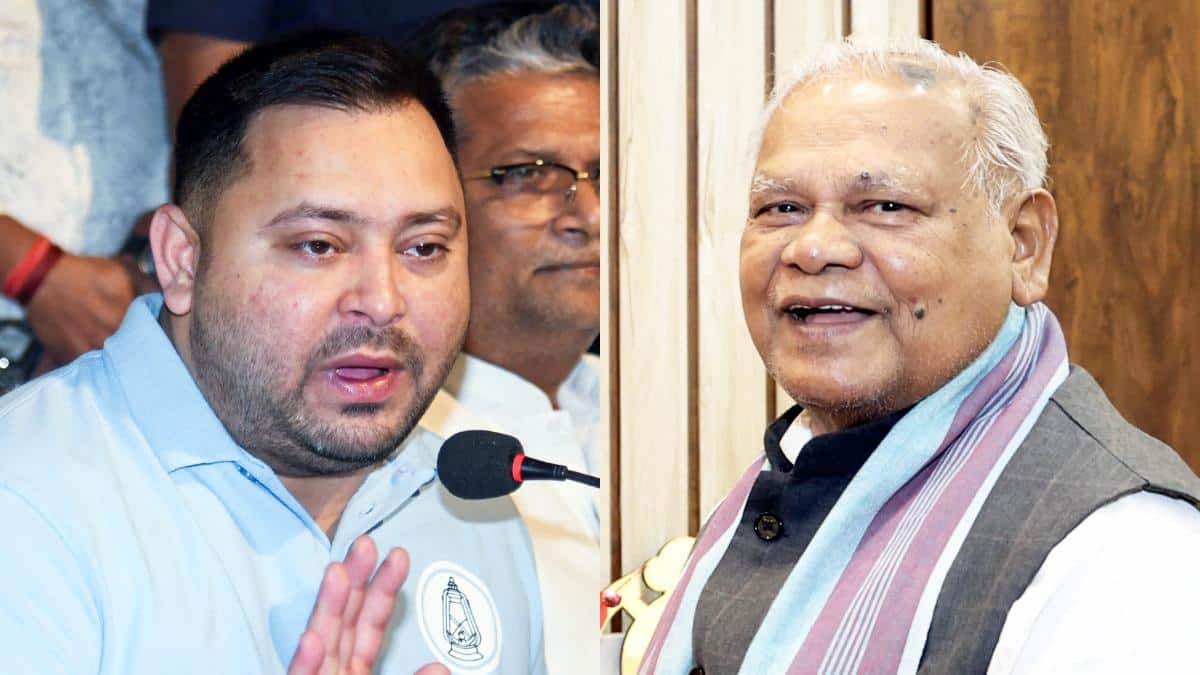 तेजस्वी ने HAM संरक्षक को दे दी श्रद्धांजलि, अब मांझी बोले- 'नशा...'