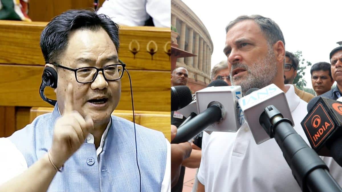 ‘Should We Praise This Brutality?’ Rahul Gandhi Hits Back At Kiren Rijiju Over Jantar Mantar Protest