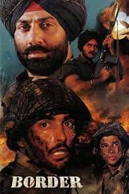 'बॉर्डर' साल 1997 की एक पॉपुलर देशभक्ति फिल्म है, जिसे जे.पी. दत्ता ने लिखा और निर्देशित किया था. ये फिल्म 1971 के भारत-पाकिस्तान युद्ध के दौरान लोंगेवाला की लड़ाई की सच्ची घटनाओं पर बनी है. फिल्म में सनी देओल की दमदार एक्टिंग ने लोगों का दिल जीत लिया था. इसे प्राइम वीडियो पर देख सकते हैं.
